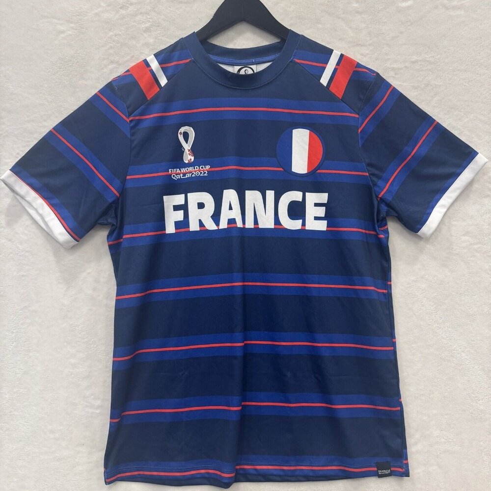 2022 France FIFA World Cup Qatar Adult Jersey Officially Licensed